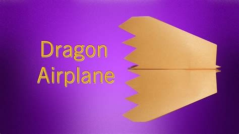 Dragon Paper Airplane | Paper Airplane | #shortsyoutube #shorts #origami #102 - YouTube