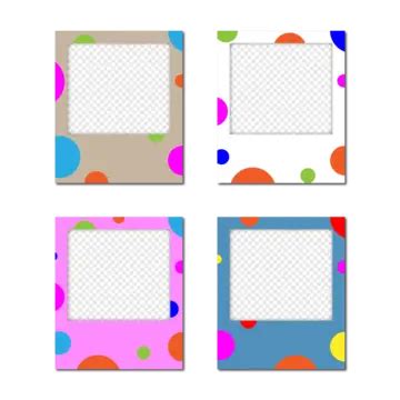 Simple Cute Phorocall Frames Vector, Photocall Cute, Decoration, Photocall Illustration PNG and ...
