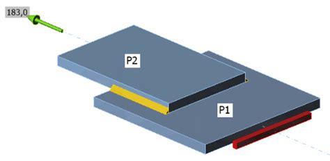 Fillet weld in lap joint | IDEA StatiCa