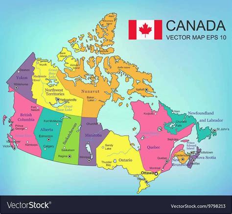 Map Of Canada Provinces And Territories Quiz