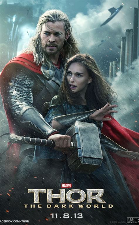 Chris Hemsworth & Natalie Portman from Thor: The Dark World Movie Pics ...