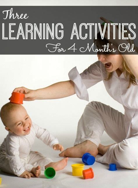 10 Learning Games And Activities For 4 Month Old Baby | Infant activities, 4 month old baby ...