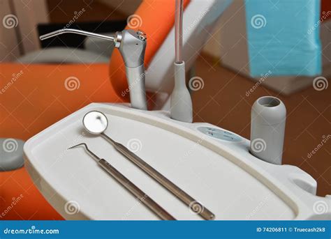 Set of Dental Equipment in Clinic Stock Image - Image of care, forceps: 74206811