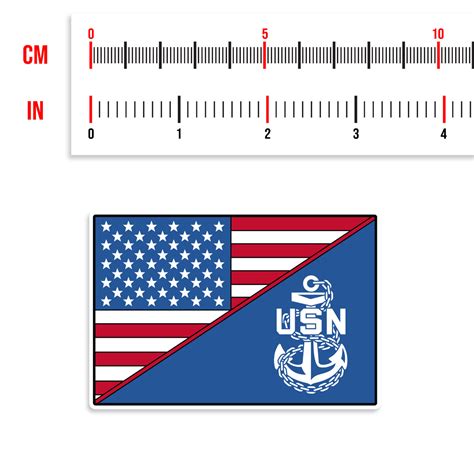 US Navy Flag Sticker