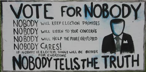 Man Legally Named “Nobody” Runs For Mayor In A Town In The US Because “Nobody Tells The Truth”