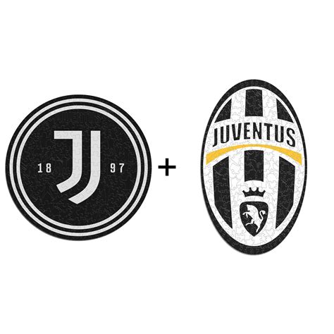 2 PACK Juventus FC® Logo + Retro Logo – Iconic Puzzles