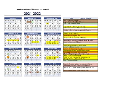 Alexandria Public Schools Calendar 2024 - Schoolcalendars.net