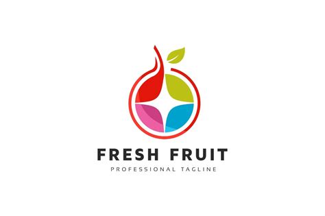 Fresh Fruit Logo Template #117031 - TemplateMonster