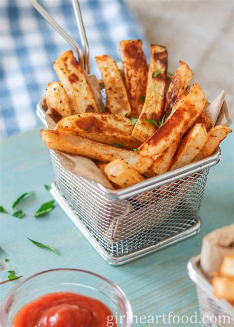 Turnip Fries (Just Five Simple Ingredients) | Girl Heart Food®