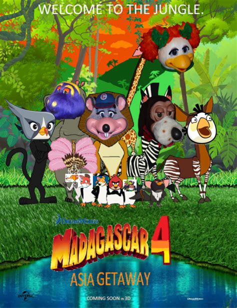 My Own Version Of Madagascar 4 Asia Getaway Poster by ALEXLOVER366 on ...