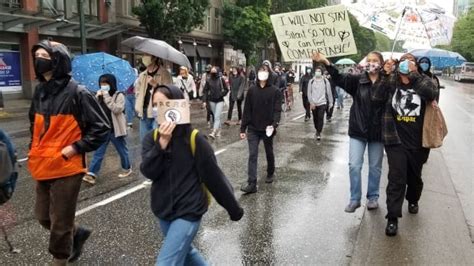 Protesters block downtown Vancouver streets as unrest over killing of George Floyd grows in U.S ...