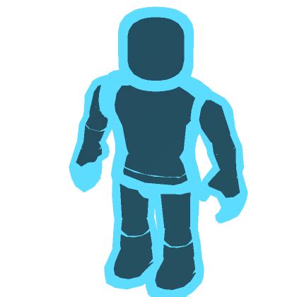 John Cyan Blue R15 Outline Full-Avatar Aura | Roblox Item - Rolimon's