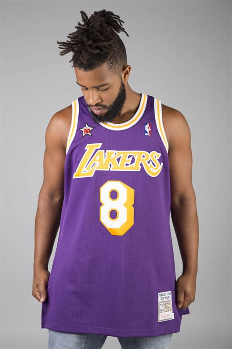 LOS ANGELES LAKERS NBA AUTHENTIC JERSEY - PURPLE MENS | Stateside Sports