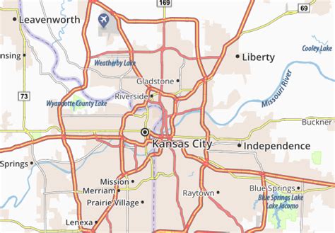 MICHELIN North Kansas City map - ViaMichelin