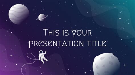 Space Google Slides Template