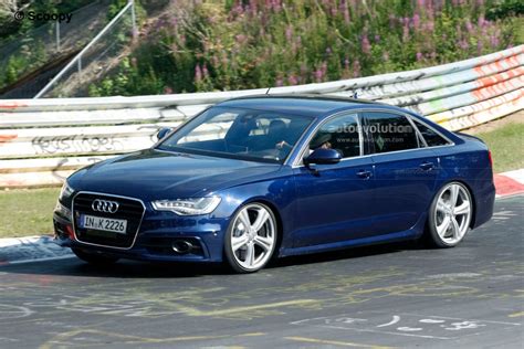 Spyshots: 2012 Audi S6 Spotted on the 'Ring, Could Come With 440 HP V8 - autoevolution