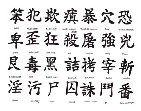 Japanese Kanji Symbols 0507 | Japanese Kanji Symbols | Home | Tattoo ...