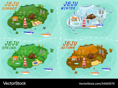 Jeju Tourist Map