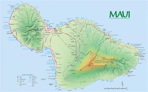 Maui Road Map Printable - Printable Maps