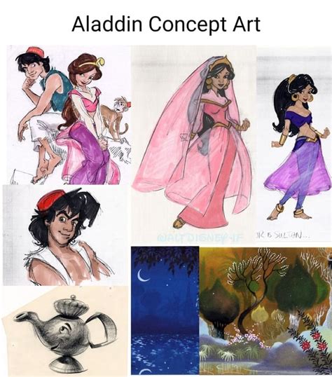 Aladdin Concept Art - iFunny