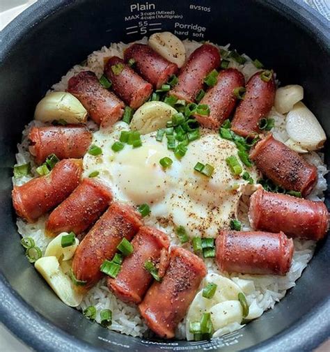 Garlic Rice with Chinese Sausage Recipe | The Feedfeed