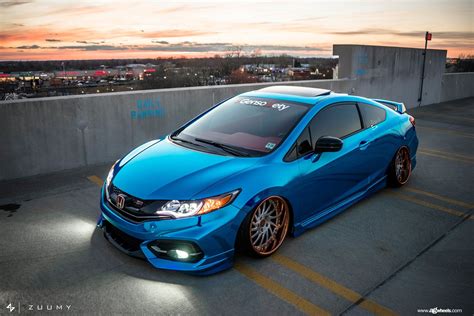 2019 Honda Civic Si Coupe Blue