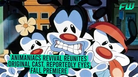 Animaniacs Revival Reunites Original Cast for Fall Premiere