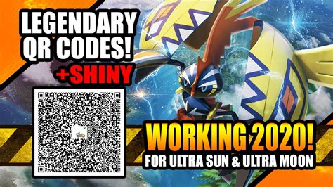 Pokemon Qr Codes For Legendary Pokemon