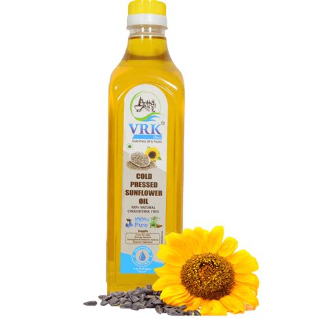 Cold Pressed Sunflower Oil 1 Ltr – diabeticfoodmart.com