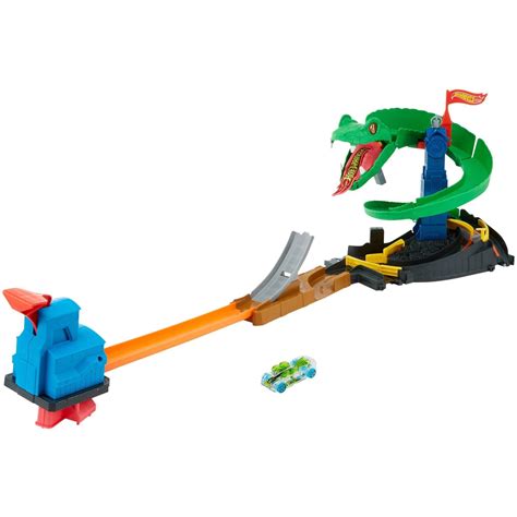 Hot Wheels City Cobra Crush Play Set - Walmart.com