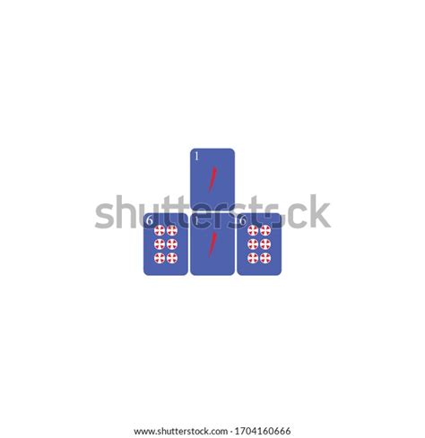 Mahjong Icon Vector Iluustration Design Template Stock Vector (Royalty ...