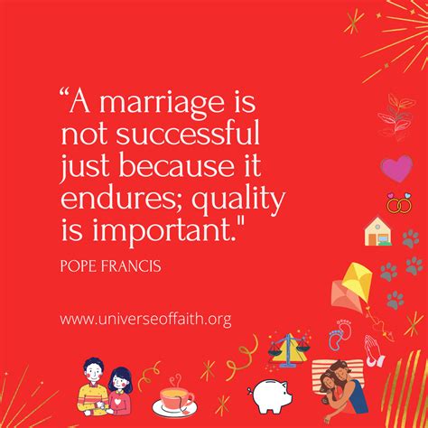 Top Pope Francis' Quotes About Marriage - Universe of Faith