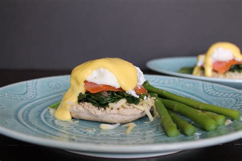 Eggs Florentine with Smoked Salmon and Asparagus – Savored Grace