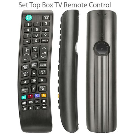 Plastic Black Set Top Box TV Remote Control at Rs 399/piece in ...