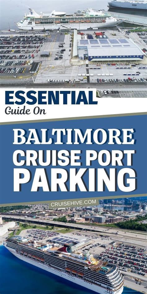 Essential Guide on Baltimore Cruise Port Parking | Cruise port, Cruise travel, Cruise