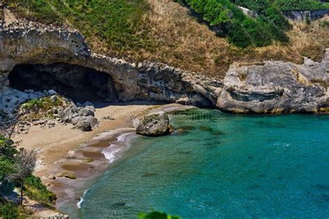 Sile, Istanbul. a Wild Beach in a Beautiful Lagoon on the Shore of the Black Sea with Caves ...