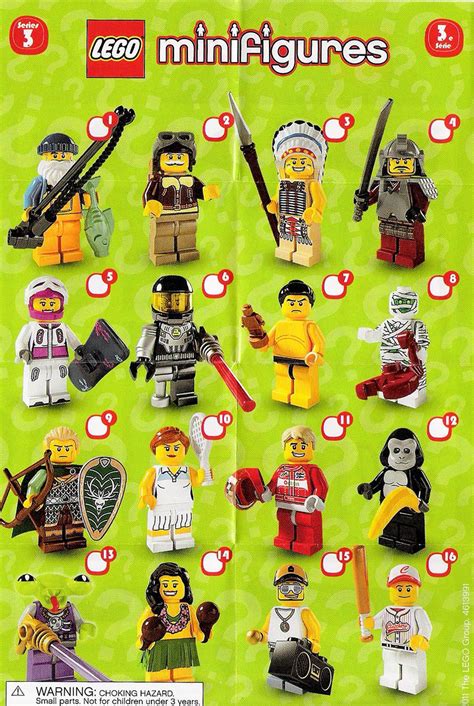 LEGO 8803 Collectible Minifigures Series 3 | Gadgetsin