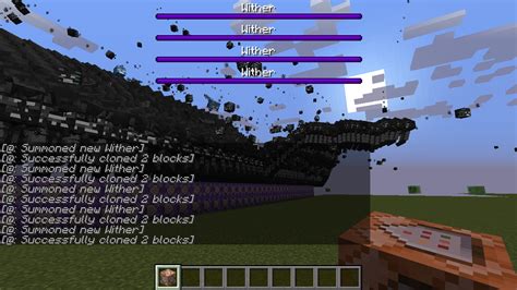 Wither storm mod commands