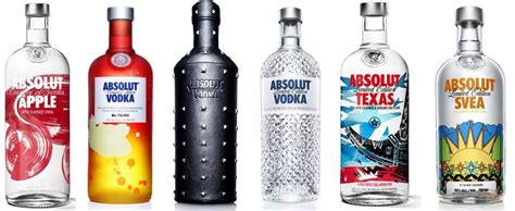 Absolut Vodka Bottle Design