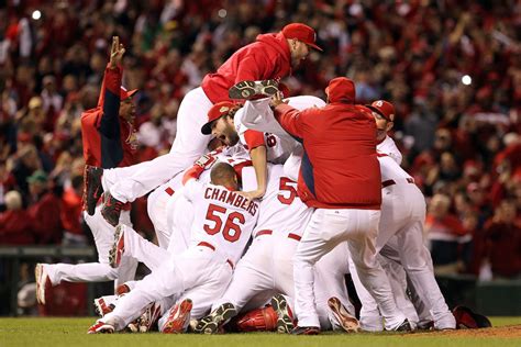 Cardinals Are World Series Champions, Top Rangers 6-2 In Game 7 - SB Nation St. Louis