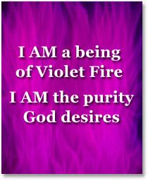 Walking The Path of Spirit Greatness: PULE: The Violet Flame -- Ascended Master Compte St. Germaine