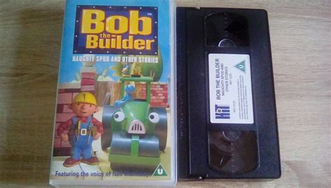 Bob The Builder - Naughty Spud And Other Stories VHS 1998 5034217010205 | eBay