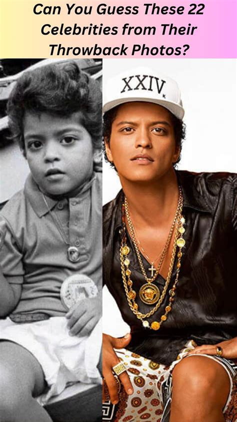 Can you guess these 22 celebrities from their throwback photos – Artofit