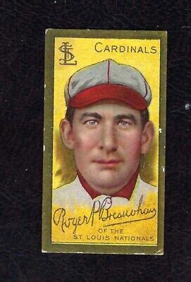 1911 T205 Gold Border Tobacco Card ##23 Roger Bresnahan, St. Louis, HOF, VG-EX! | eBay