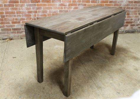 Drop Leaf Tables Built To Order From Reclaimed Wood - ECustomFinishes | Drop leaf table, Rustic ...