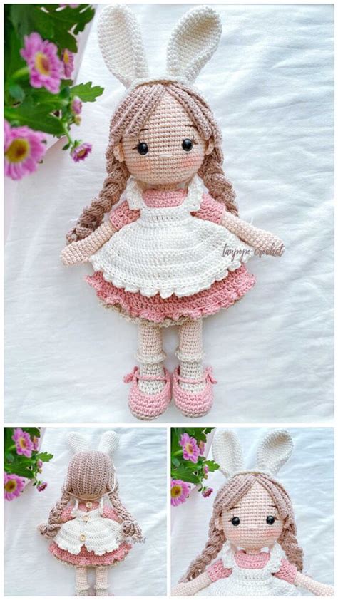 Amigurumi Doll Free Crochet PDF Pattern | Crochet dolls, Crochet toys ...