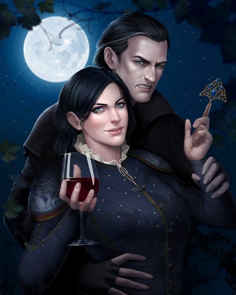 Syanna and Dettlaff by anavys.deviantart.com on @DeviantArt The Witcher ...