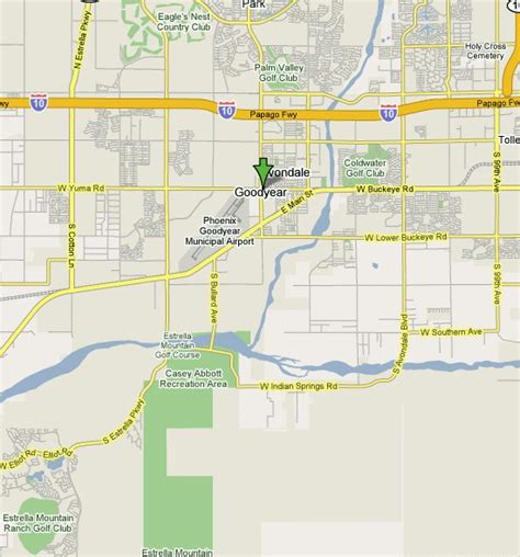 Goodyear Arizona Map - Bank2home.com