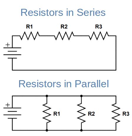 Series Circuit Diagram With Resistor