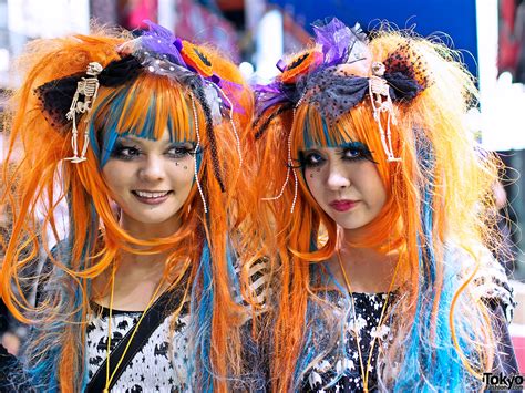 Harajuku Halloween Girls on Takeshita Dori